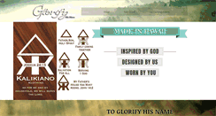 Desktop Screenshot of glorifyapparel.com
